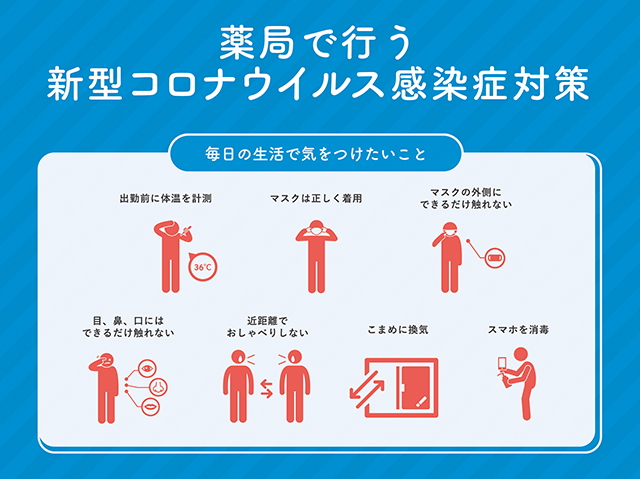 スタッフ向け｜コロナ感染拡大防止啓発